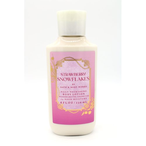 Generic Strawberry Snowflakes, Bath and Body, Daily Nourishing Body Lotion, 8 fl oz