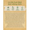 RE:P BIO FRESH MASK with REAL calming HERBS 4.58 Fl Oz (130g) - 100% Vegan, Cruelty-free - Natural calming peel off mask with Real Calendula + Real Chamomile – Korean Skin Care