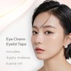 Beejong Korean Eye Charm Double Eyelid Tape Hooded Eye Lift – Eyelid Tape Face Tape Lifting Invisible –Droopy Eyelid Lifter Eye Lid Strips for Hooded Eyes (Double Sided 4mm 180p)