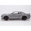 Motormax All Star Toys Exclusive 2018 Dodge Challenger SRT Hellcat Widebody Destroyer Gray 1/24 Diecast Model Car 79350 Grey