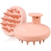 2 Pack Silicone Scalp Massager Shampoo Brush, Shower Scalp Scrubber with Soft Bristles, Scalp Brush for Hair Growth & Dandruff Treatment, Wet Dry Hair Massager for All Hair Types of Women Kids