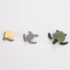 4 PCS Sea Turtle Ocean Marine Animal Growth Life Cycle Model Figure Classroom Accessories Party Supplies Cake Toppers Learning Cognitive Toys for Boys Girls Kid Toddlers