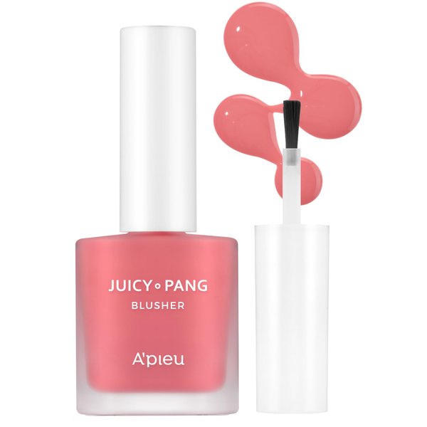 A'PIEU JUICY-PANG WATER BLUSHER (PK01 - I'm Strawberry) Korean Liquid Blush For Cheeks K Beauty Makeup