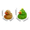 Jofan 6 Pack Christmas Light Up Ducks Bath Toys Christmas Toys for Kids Toddlers Boys Girls Christmas Stocking Stuffers Party Favors Gifts