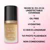 Too Faced Born This Way Natural Finish Longwear Liquid Foundation, Vanilla, 1.01 Fl Oz