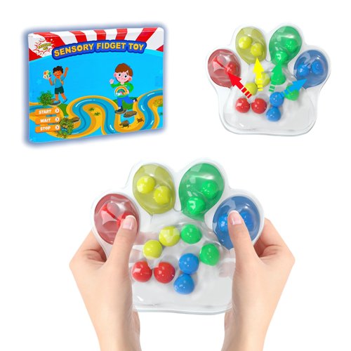 HADUIMIY Color Sorting Toys for Toddlers 1-3, Preschool Learning Activities Sensory Baby Toys, Montessori Color Matching Toys for Fine Motor Skill Games, Travel Toys for Kids Boys Girl