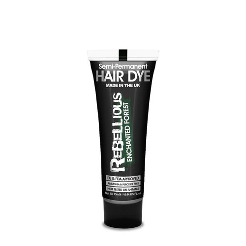 PaintGlow Semi Permanent Hair Dye 13ml Streak Tube Bright Colours (Enchanted Forest)
