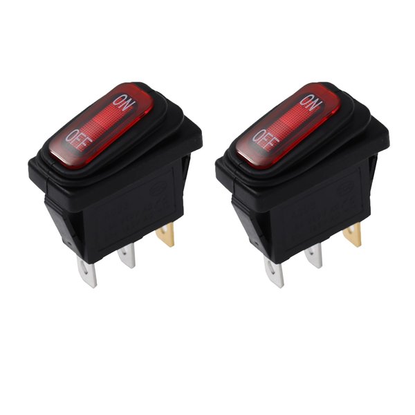 KAMIER On Off Power Reset Switch Replacement for Razor MX350 MX400 SX350 Dirt Bike RSF650 E300 E200 E100 Pocket Mod Electric Scooter Ground Force Crazy Drifter Go Cart Kart ATV Quad Dune Buggy Parts