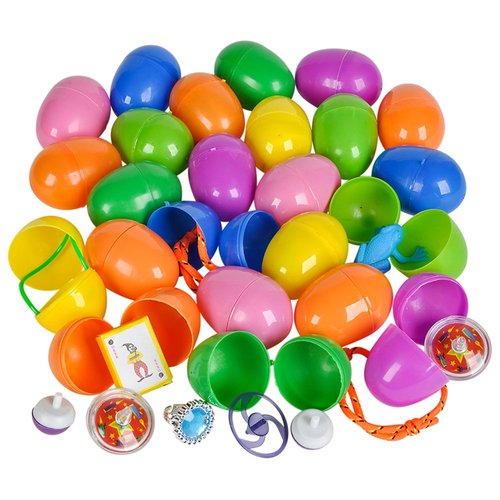 Rhode Island Novelty Toy Filled 2" Easter Eggs