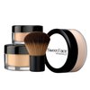 4pc Full Size Kit (Warm Shade) Kabuki Brush Mineral Makeup Matte Translucent Loose Foundation Concealer Finishing Setting Powder Bare Face Full Coverage Long Lasting All Skin Types SPF 30 Waterproof