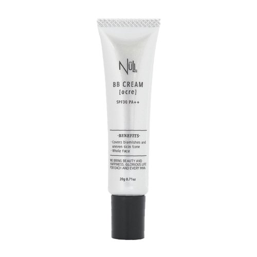 [Matte Finish] NULL mens BB Cream, Mens concealer, Tinted Moisturizer broad spectrum SPF30 PA++, CC cream, Revitalising Nourishing Tone Up Cream, Natural Cover, 0.7oz Made in Japan (Ochre)