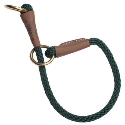 Mendota Pet Command Slip Collar - Dog Training Collar - Made in The USA - Hunter Green - 16 in