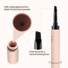 Boobeen Eyebrow Pencil Waterproof, Long Lasting Eye Brow Definer Pen, Multi-purpose Eye Liner Pen, Natural Matte Eyebrow Makeup
