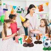 12pcs Sports Themed Birthday Party Decorations Sports Table Honeycomb Centerpieces Football Basketball Baseball Soccer Table Centerpieces Boy's Birthday Party Sports Themed Desktop Decoration