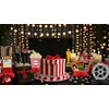 HaPiBiDesign Movie Night Party Decorations - Honeycomb Centerpieces for Movie Night Birthday Decor - Movie Night Table Decoration for Kids - Movie Night Theme Décor