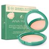 Ana Maria Maquillaje Cosmeticos | Polvo Facial Compacto Arroz Aloe Vera FPS 20 UVA | Make up Pressed Powder SPF 20 0.5oz-14gr (Perla | Pearl (2))