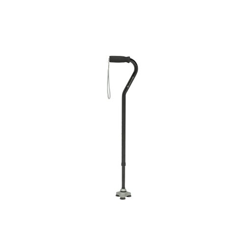 HurryCane Go HCANE-BK-G2 Walking Stick with T Handle, Black
