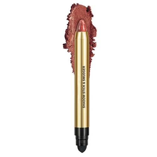 Go Ho Coffee Eyeshadow Stick,Cream-to-powder Dual-ended Eyeshadow Pen Eye Shadow Stick,Eye Brightener Highlighter Eye Crayon Make up with Sponge Pointed,05