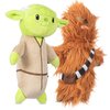 Star Wars for Pets 2piece Multipack Dog Toys, YODA and Chewbacca Bobo Style Dog Toys | Star Wars Plush Toys Fabric Plush Dog Toy, Squeaky Star Wars Plush Toys for All Dogs