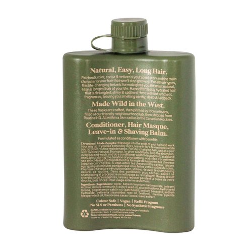 Routine Hair Conditioner for Women and Men - 350 ml | Normalizing Conditioner for All Types of Hair | Moisturizing and Cleansing Conditioner | Travel Size Scented Conditioner | Dirty Hipster