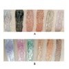 LAMUSELAND Glitter Liquid Eyeshadow, 6 Colors/set Shimmer Metallic Shiny High Pigmented Eyeshadow Pencil Set, Long Lasting Waterproof Sparkling Eye Makeup Tool for Women Girls (B)