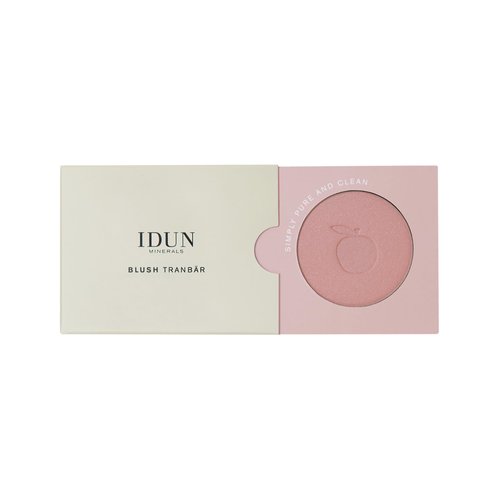 IDUN Minerals Mineral Blush - Pressed Powder - Glides On Smoothly - Offering Intense Color Payoff And Naturally Healthy Skin - Tranbar - 0.18 Oz, Light Pink, (I0100277)