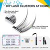 SWINGING Self Adhesive Flat Lash Clusters & Bottom Lashes Eyelash Clusters D Curl Cluster Eyelash Extensions Double Tips Soft Lightweight Reusable Individual Lashes (Flat&Bottom-1)