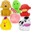 Bathtub Toys for Toddlers 1-3 - Mold Free No Hole Baby Kids Infant Bath Toys 6-12-18-24 Months Water Pool Toys Age 1 2 3 4 5 6 Shower Gifts for Boys Girls 1-6 Year Old Newborn Bathtime Essentials