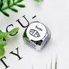 Stocking Stuffers for Women Men Adults,Valentines Day Gifts for Him Her,Christmas Gifts for Women Men,Anniversary Steel Food Decision Dice Couple Gifts Girlfriend Boyfriend Funny White Elephant Gifts