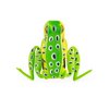 Lunkerhunt Frog Fishing Lure for Bass Fishing | Popping Frog 0.5 oz | Topwater Fishing Bait with Weedless Hooks, Hollow Body (Leopard)