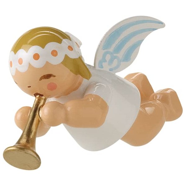 Little Suspended Angel with with Small Trumpet