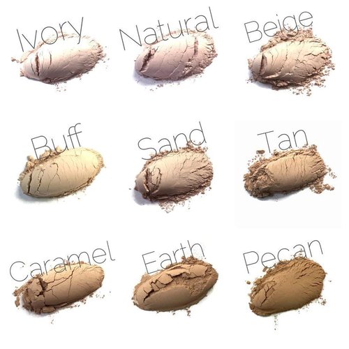 Buff Shade Light Golden Warm Vegan Mineral Foundation