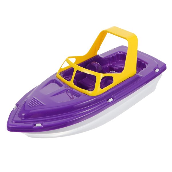 TOYANDONA Boat Bath Toy, Toddler Toys Bath Toys, Plastic Speed Boat Bath Toy, Sailing Boat Floating Toy Fun and Educational Bath Toys for Toddlers Bathtub Pool Beach Toy