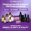 C60 Power - Skin Roll-On - Age-Defying Antioxidant Protection - Reduce Wrinkles, Heal Skin, Non-Greasy - Face, Body, Bug Bites, Scarring - Organic Avocado Oil, 99.99% Pure C60 Fullerenes
