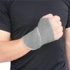 YUNYILAN Wrist Brace Wrist Wraps for Carpal Tunnel 2 Pack Wrist Brace Compression Straps Hand Support, Adjustable Wrist Support for Arthritis and Tendinitis, Joint Pain Relief (Gray)