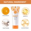 Orange Exfoliating Gel Scrub Face Body Skin Peeling Gel Face Scrub Deep Cleansing Moisturizing Facial Exfoliator Natural Orange Peeling Gel Face Scrub Cream for Women Skin Care (2PCS)