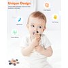 akolik Teething Toys for Babies, Baby Teethers Toy Teething Ring Silicon, Grasping Teething Toy, BPA Free Teething Nursing Accessories for 3+ Months Boy, Girl Toddlers