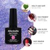 Allenbelle Magnet Gel Nail Polish Cat Eye Soak Off UV Magetic Gel Nail Polish (with Magetic As Gift,7.3Ml) (001)