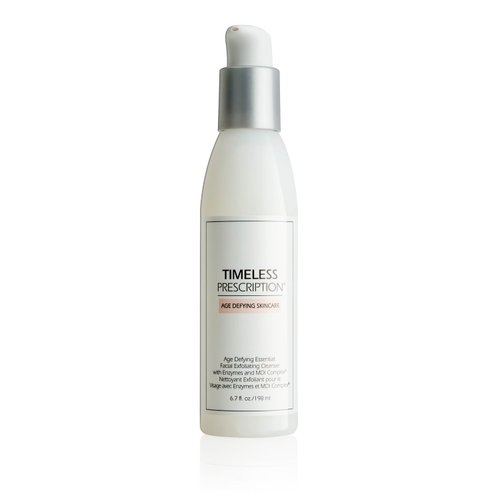 Timeless Prescription® Exfoliating Facial Cleanser Enzyme & MDI Complex, Fragrance-Free, pH Balanced, for Combination Skin, with Bromelain, Salicylic Acid & Aloe - Promotes Clear Skin (6.7 fl. oz.)