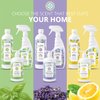 CAPRI ESSENTIALS White Lavender Natural Dish Soap Liquid with Essential Oils – Plant-Based Dish Cleaning Supplies – Chemical-Free Household Cleaning – Natural Cleaning Products (16 oz)