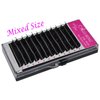 Alluring Silk Mink Eyelash Extensions Lashes - C Curl 3D lashes .07mm thickness (Mixed C.07x10-14mm (5in1))