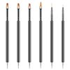 Artdone Nail Dotting Tools 6PCS Double-ended Nail Art Brushes Kit Nail Art Gel Polish Liner Brushes Design Pen For Nail Drawing And Nail Paint Brushes Small Detail Brushes.