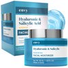 Envy Hyaluronic & Salicylic Acid Face Moisturizer Cream - Reduce Acne Scars, Hydrating, Improves Skin Texture, Anti-aging Day Cream - Cruelty Free Korean Skin Care For All Skin Types - 1.69 Fl. oz