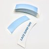 Eumos 80pcs Wig Tape for Lace Wigs Lace Front Wig Tape Double Sided Waterproof Lace Wigs Adhesive Tape Strong Hold Clear Lace Tape for Lace Wig Toupee Hairpiece (Blue)