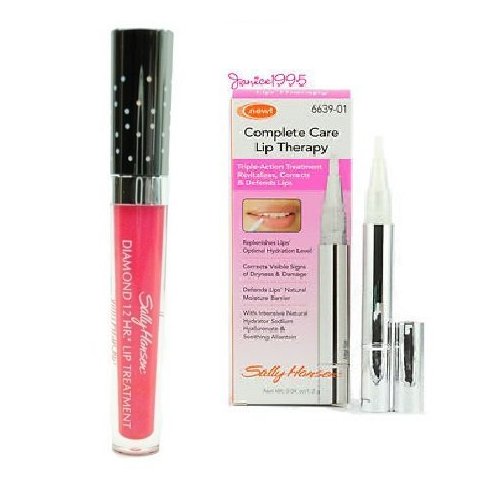 Sally Hansen Diamond 12 Hour Lip Treatment, Baguette 6698-362 PACK COMBO Includes 1 COMPLETE CARE LIP THERAPY tube