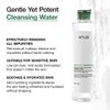 ANUA Heartleaf Low pH Deep Cleansing Water, Micella Water, Panthenol, Squalane, Makeup Remover for Sensitive Skin, Korean Skin Care (500g, 17.63 oz.)