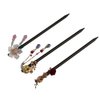 3 Pcs Wooden Vintage Flower Tassel Hair Sticks Handmade Chinese Style Hair Chopsticks Hairpins Elegant Hair Accessories for Women Girls