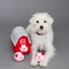 ZippyPaws Burrow Puzzle Plush Dog Toy, Interactive Squeaky Toy for Enrichment, Hide and Seek Game for Small to Medium Dogs, Pig Barn