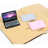 3 Pcs Coforful 1:12 Mini Laptop Set Dollhouse Mini Laptop Scene Miniatures Computer Simulation Notebook Lap Dolls House Furniture Doll Accessories