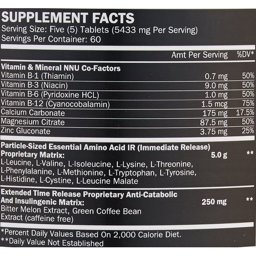 ALR Industries Humapro | Whole Food Protein Equivalent, Protein Matrix Formulated for Humans, Essential Amino Acids, Easy Digestion, Lean Muscle Gain | 300 Tablets (60 Serving)